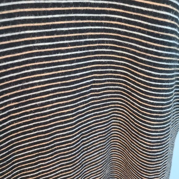 Madewell Dress Striped Sleeveless Scoop Neck Tank Top Dress Black Size Medium - Picture 8 of 12